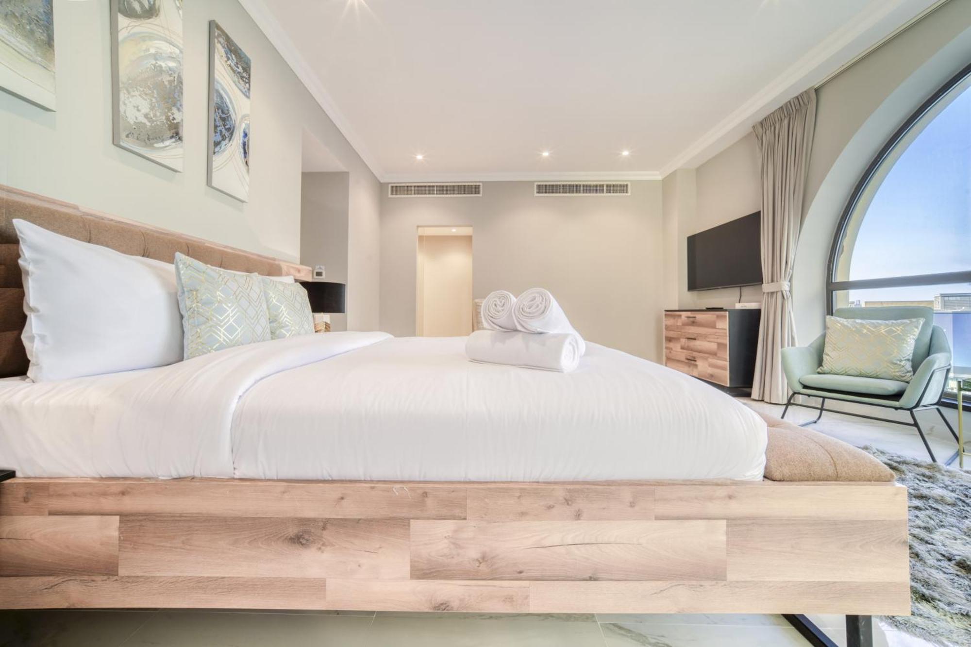 Luxurious 4 Bedroom Duplex With Terrace & Sea View Dubai Buitenkant foto