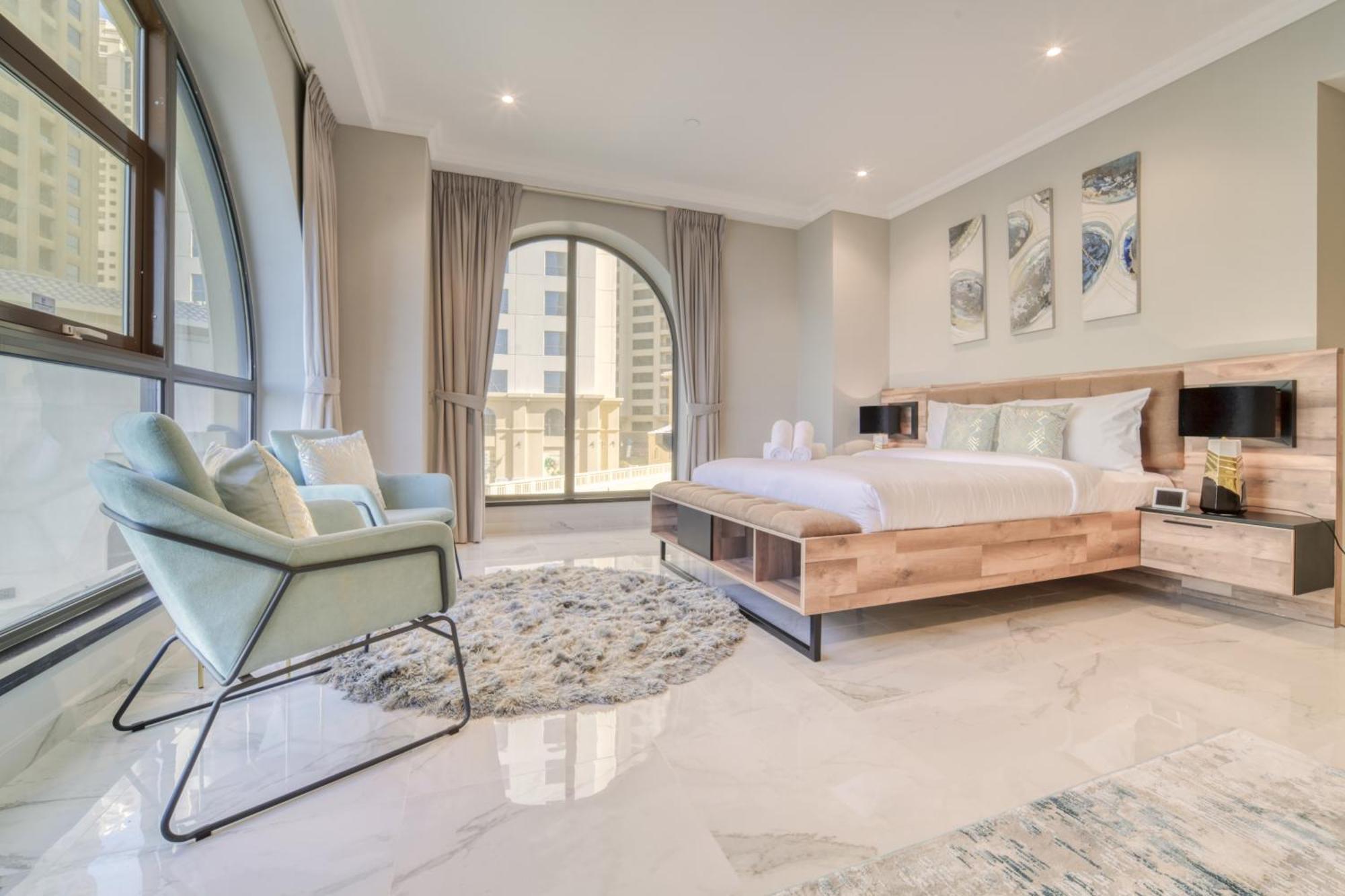 Luxurious 4 Bedroom Duplex With Terrace & Sea View Dubai Buitenkant foto